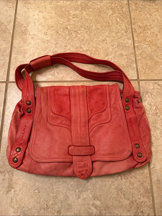 Zadig & Voltaire Handbags - Zadig and Voltaire distressed early 2000’s pink Leather Bag
